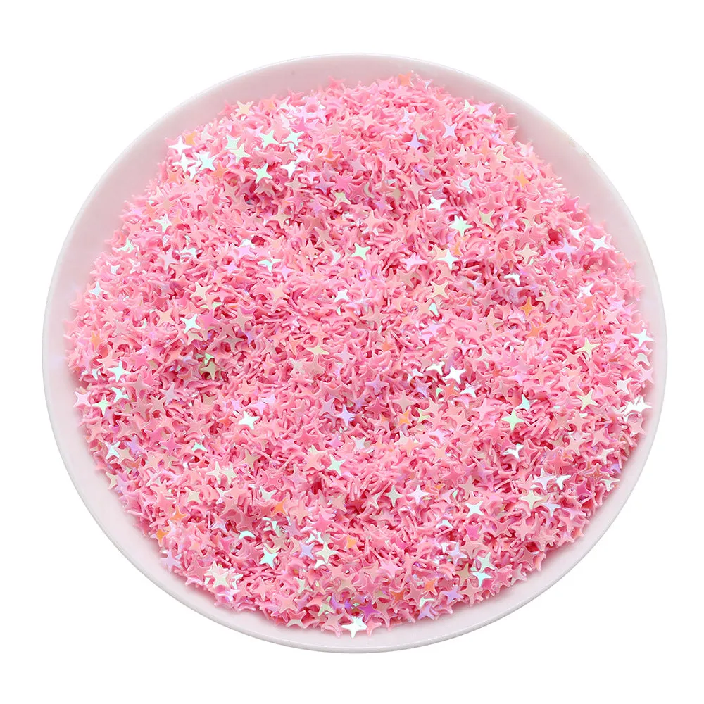 Wholesale  4×4mm Sequins Stars Beads