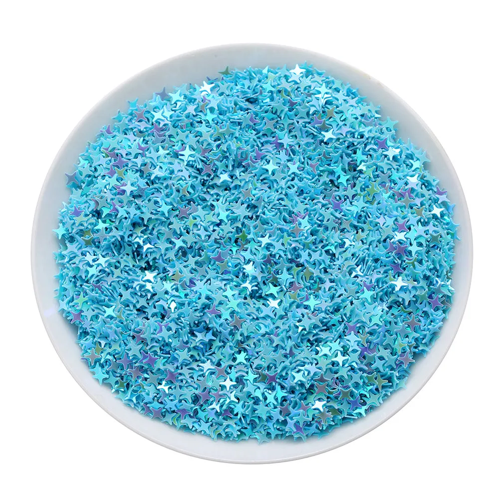 Wholesale  4×4mm Sequins Stars Beads