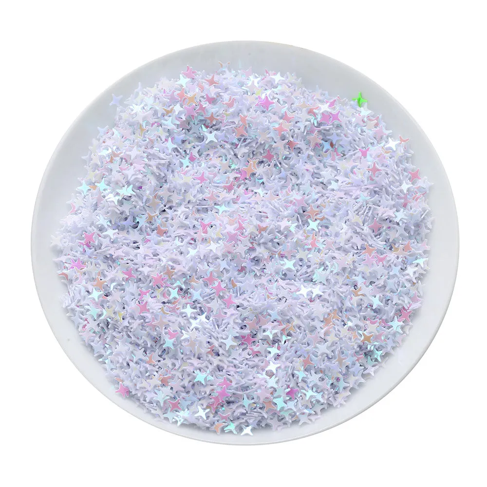 Wholesale  4×4mm Sequins Stars Beads