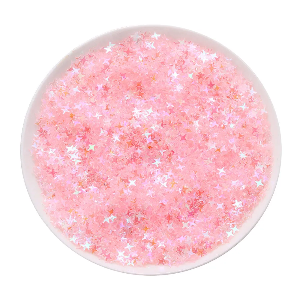 Wholesale  4×4mm Sequins Stars Beads