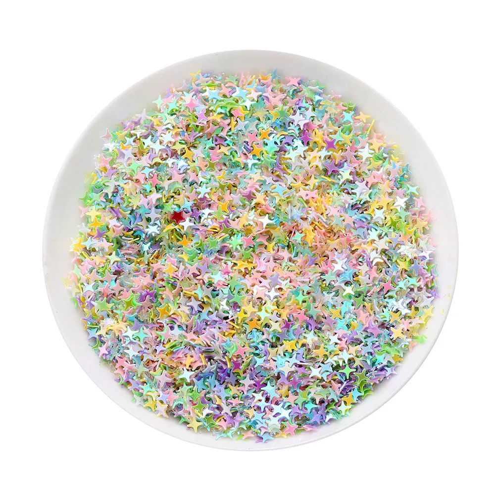 Wholesale  4×4mm Sequins Stars Beads