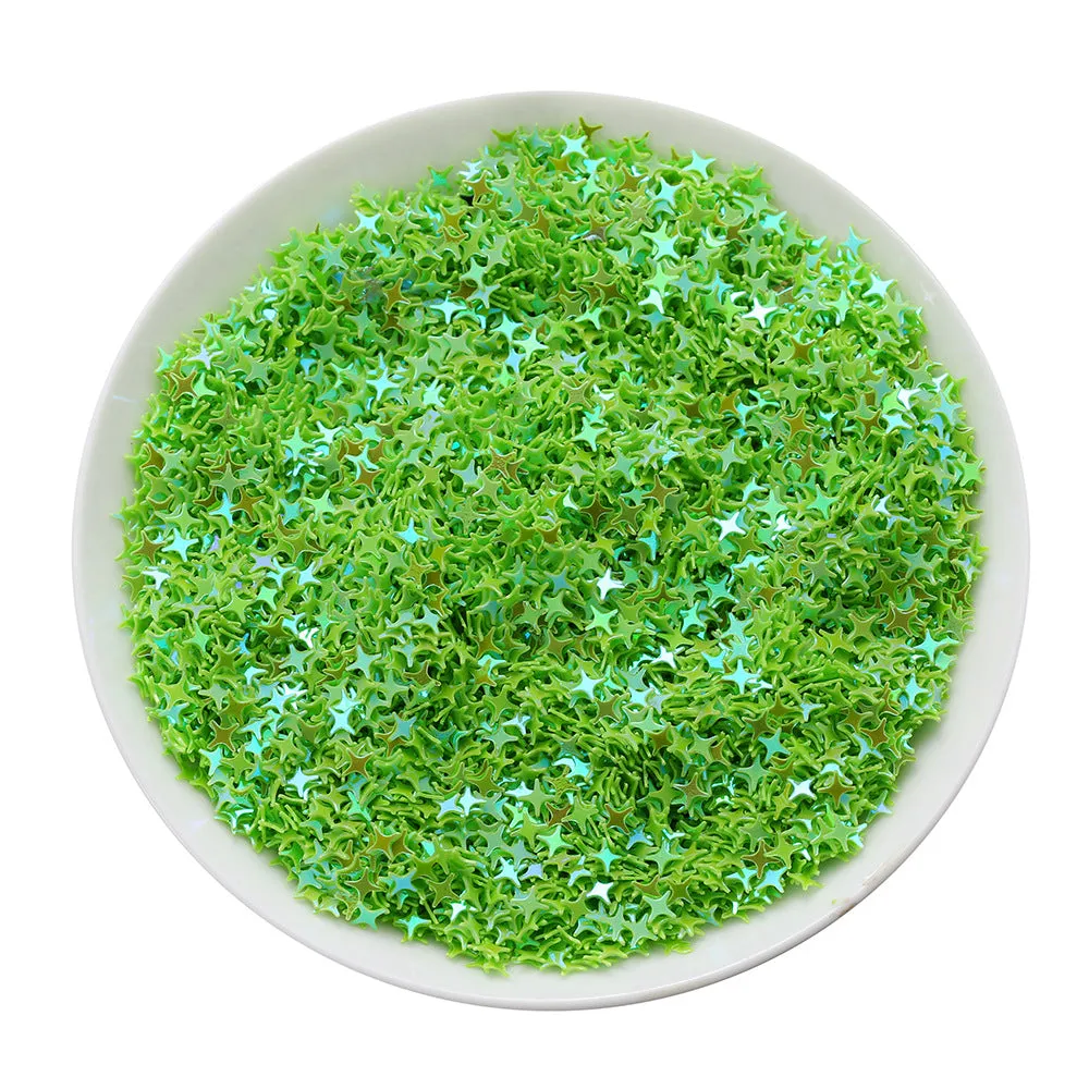 Wholesale  4×4mm Sequins Stars Beads